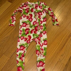 Posh Peanut Strawberry Convertible Footie